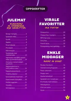 Forhåndsvisning av Bunnpris Oppdrag Middag gyldig fra 24.11.2025 | Side: 3