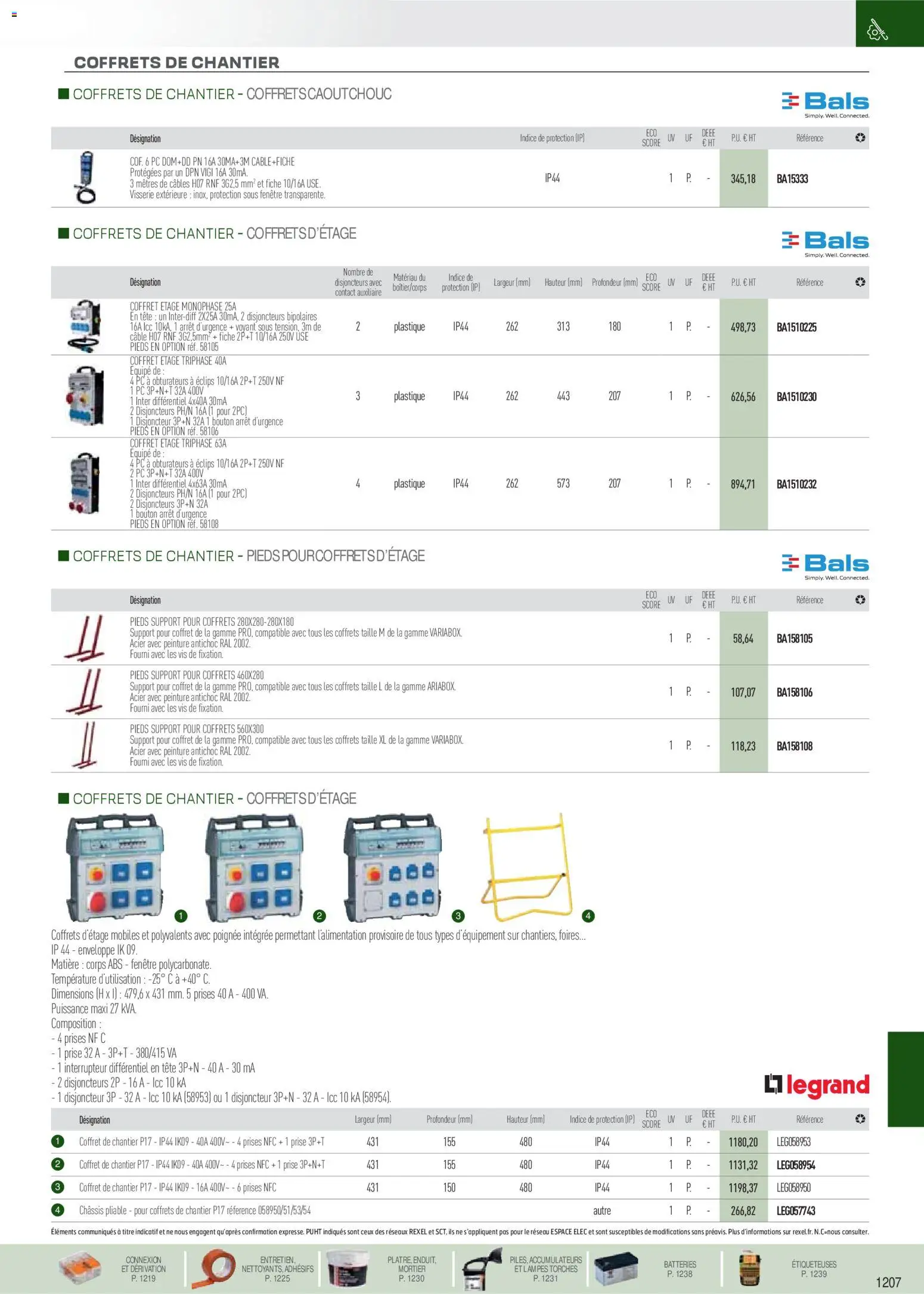 {H1} | Page: 98 | Produits: PC, Câble, Enveloppe, Prises