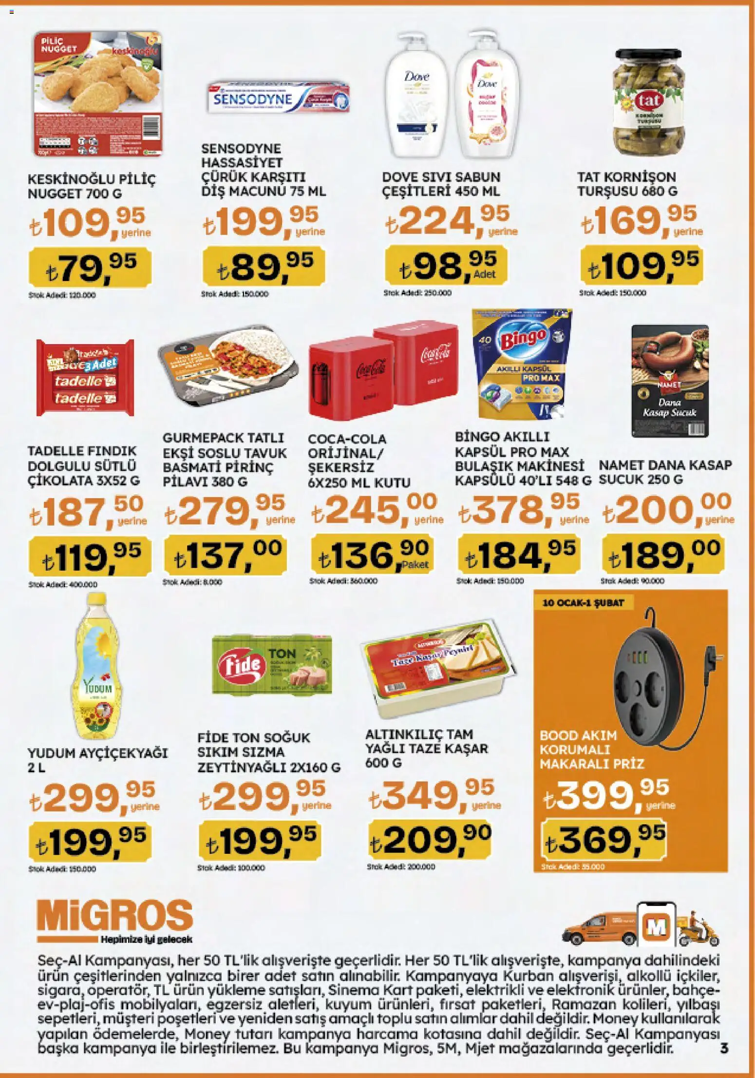 Migros Katalog - 5M Migroskop Dijital - 08.01.2026 tarihinden itibaren geçerlidir | Sayfa: 89 | Ürünler: Diş macunu, Pirinç, Sucuk, Piliç nugget