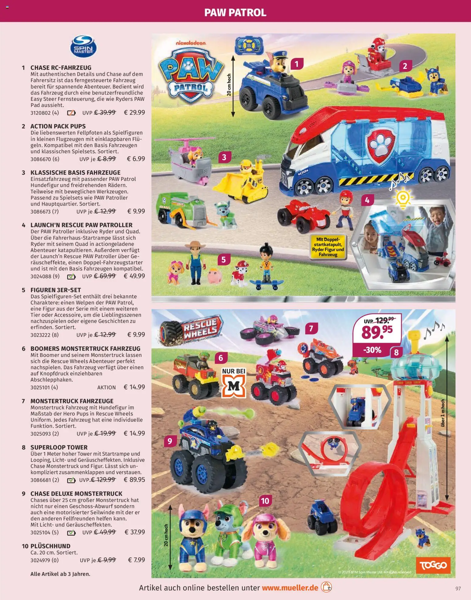 Müller Spielwarenkatalog – gültig ab 27.10.2025 | Seite: 97
