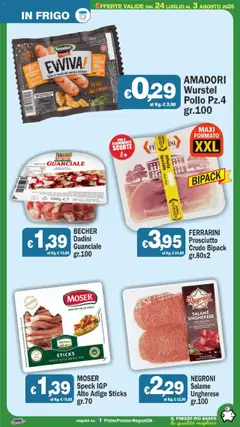 Volantino Primo Prezzo del 24.07.2025 | Pagina: 40