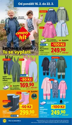 Náhled letáku lupilu® Softshellový overal s podšívkou, • materiál: polyester • 74/80-110/116, větruodolný, prodyšný, 3vrstvý softshell, odpuzující vodu od 16.02.2026 | Strana: 8