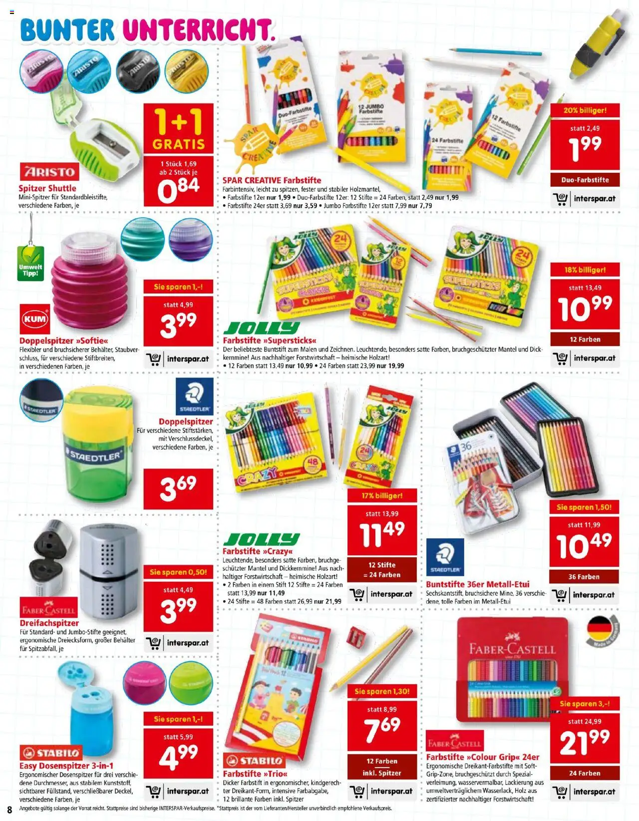 Interspar So macht Schule spass gültig ab 26.06.2025 | Seite: 8 | Produkte: Mantel