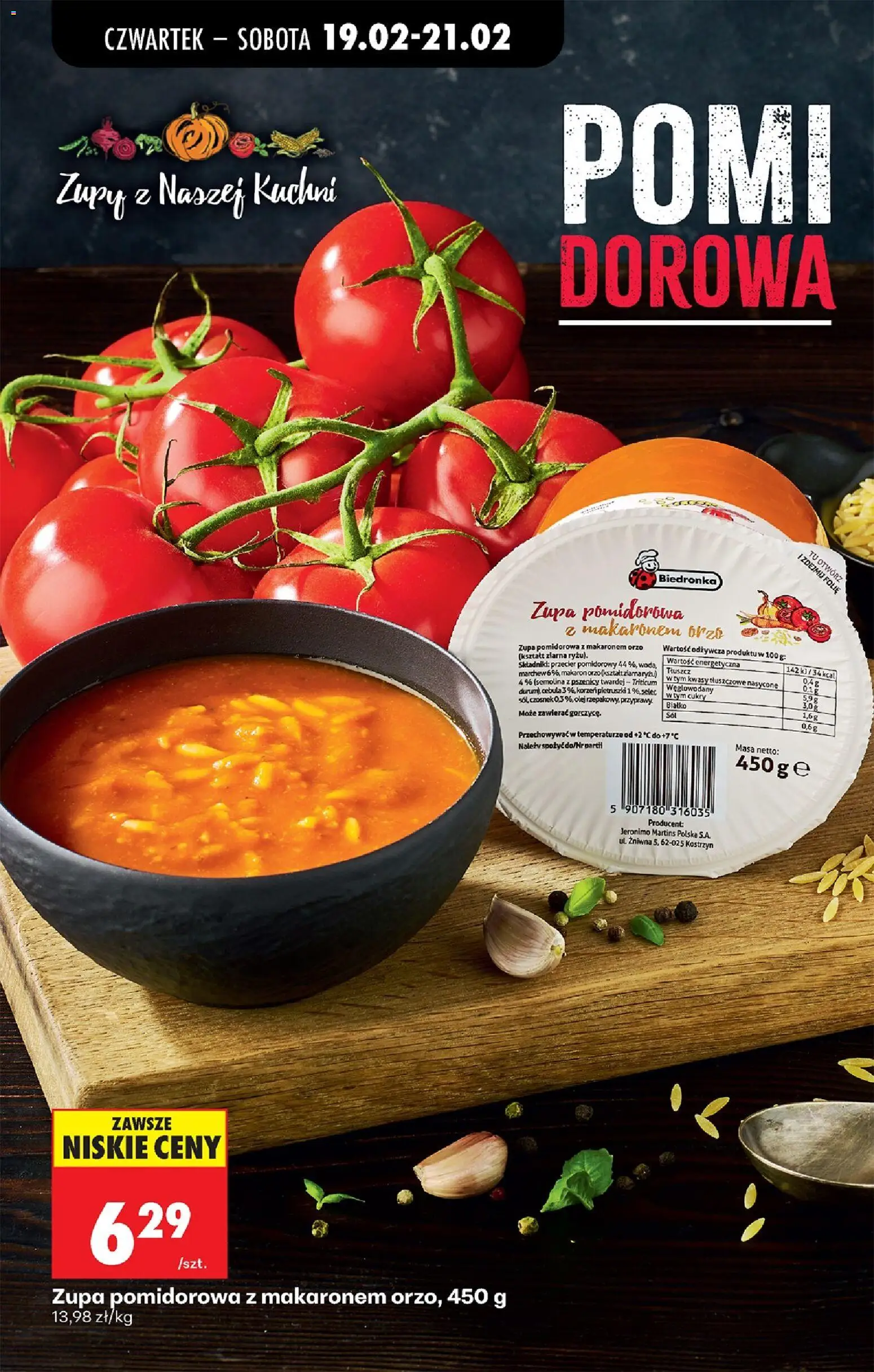 Biedronka Polsko leták - W tym tygodniu od 19.02.2026 | Strana: 72 | Produkty: Orzo, Olej, Fólie, Semolina