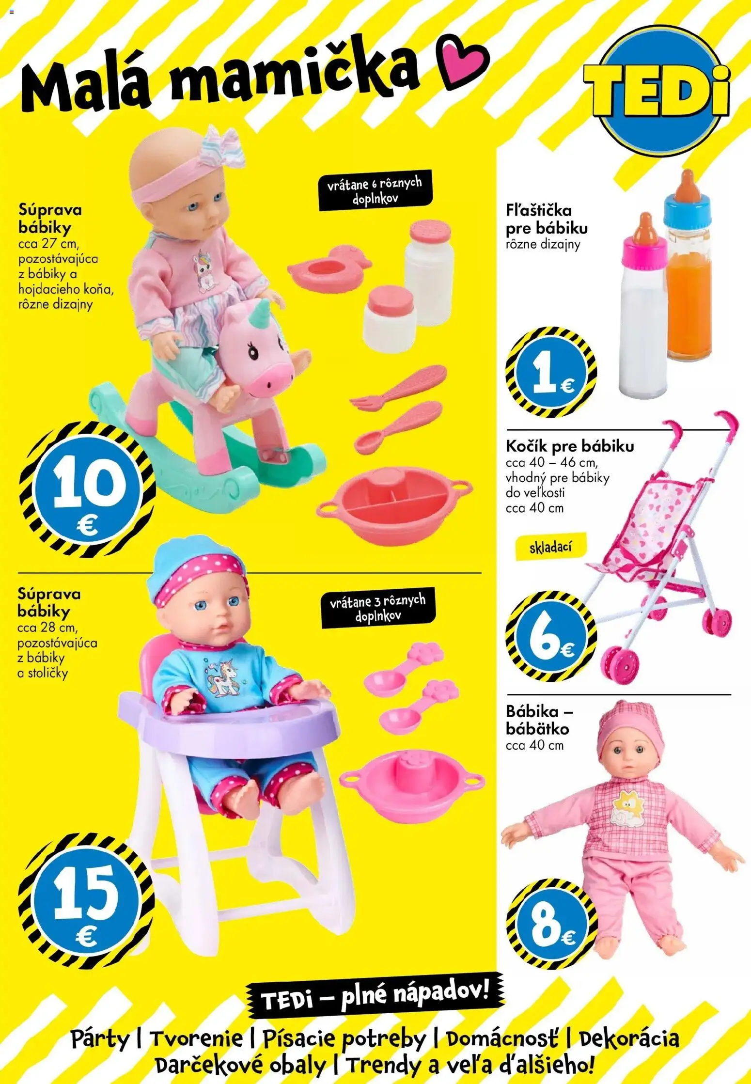 Nové TEDi akcie – leták je platný od 13.03.2026 | Strana: 19 | Produkty: Stoličky