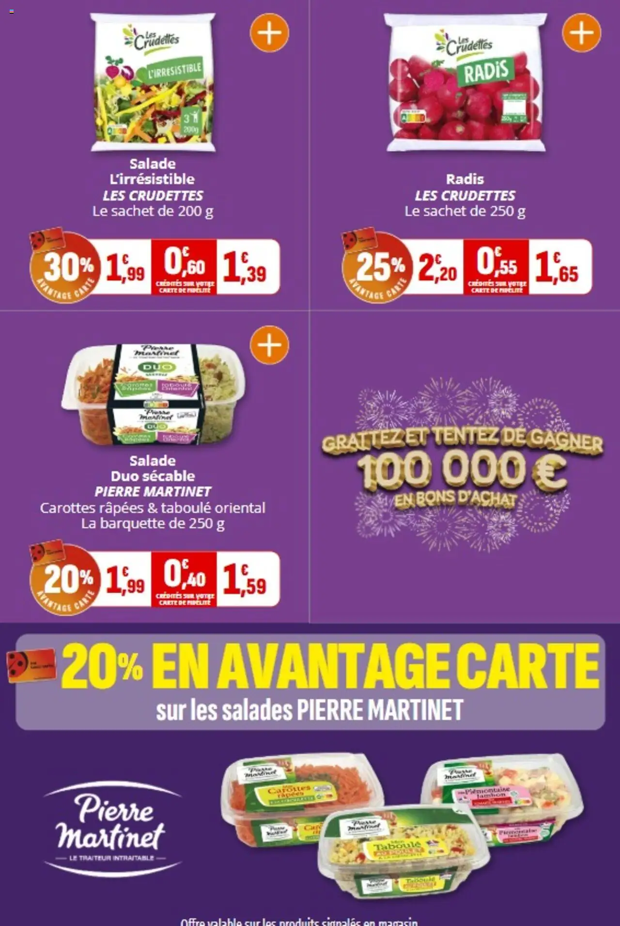  | Page: 10 | Produits: Salade, Carottes, Radis