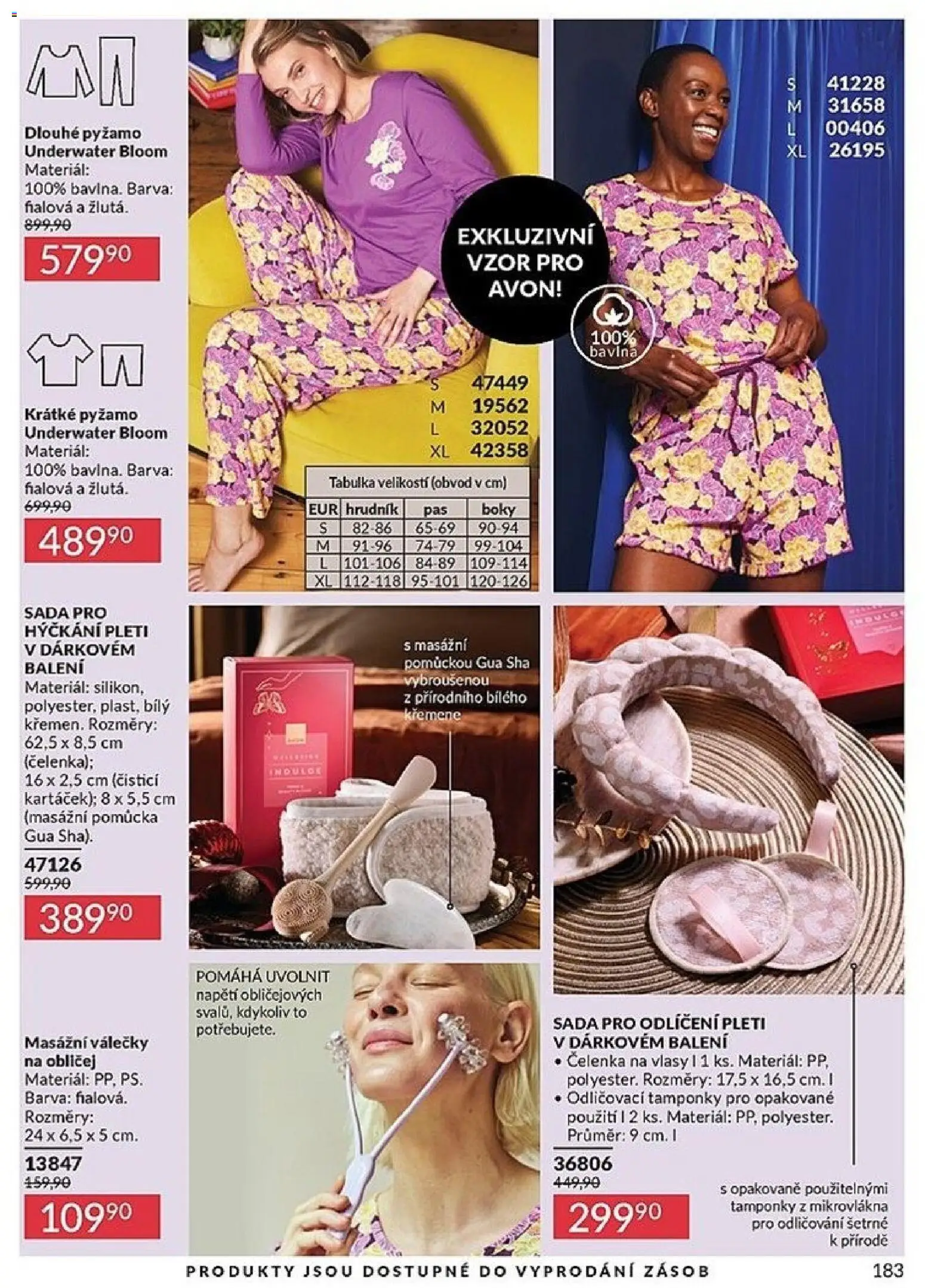 Avon Black Friday od 01.11.2025 | Strana: 183 | Produkty: Čelenka, Pyžamo
