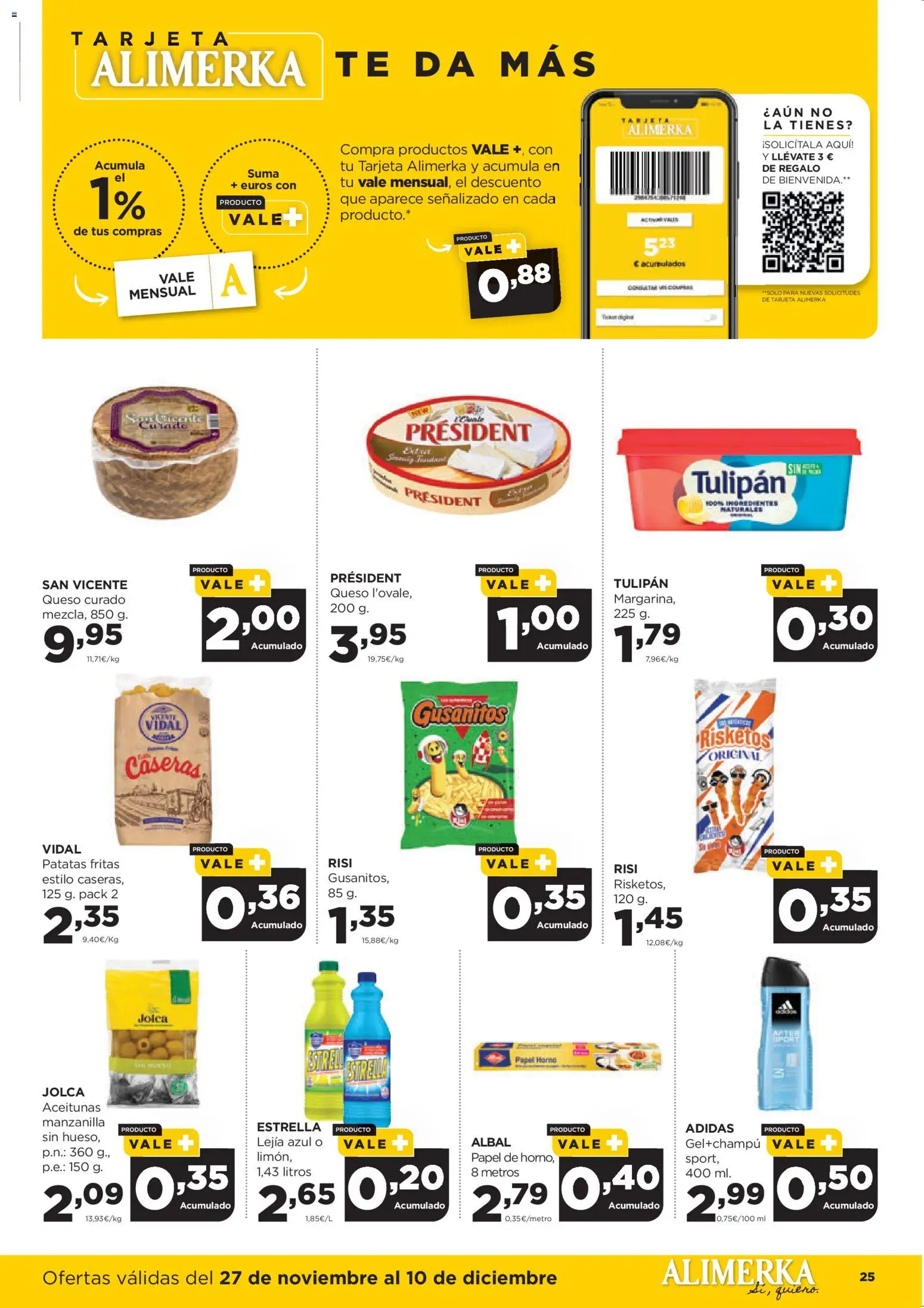 Alimerka folleto Castilla y León │ válido desde el 27.11.2025 | Página: 25 | Productos: Κρεμάστρα, Queso, Té, Horno