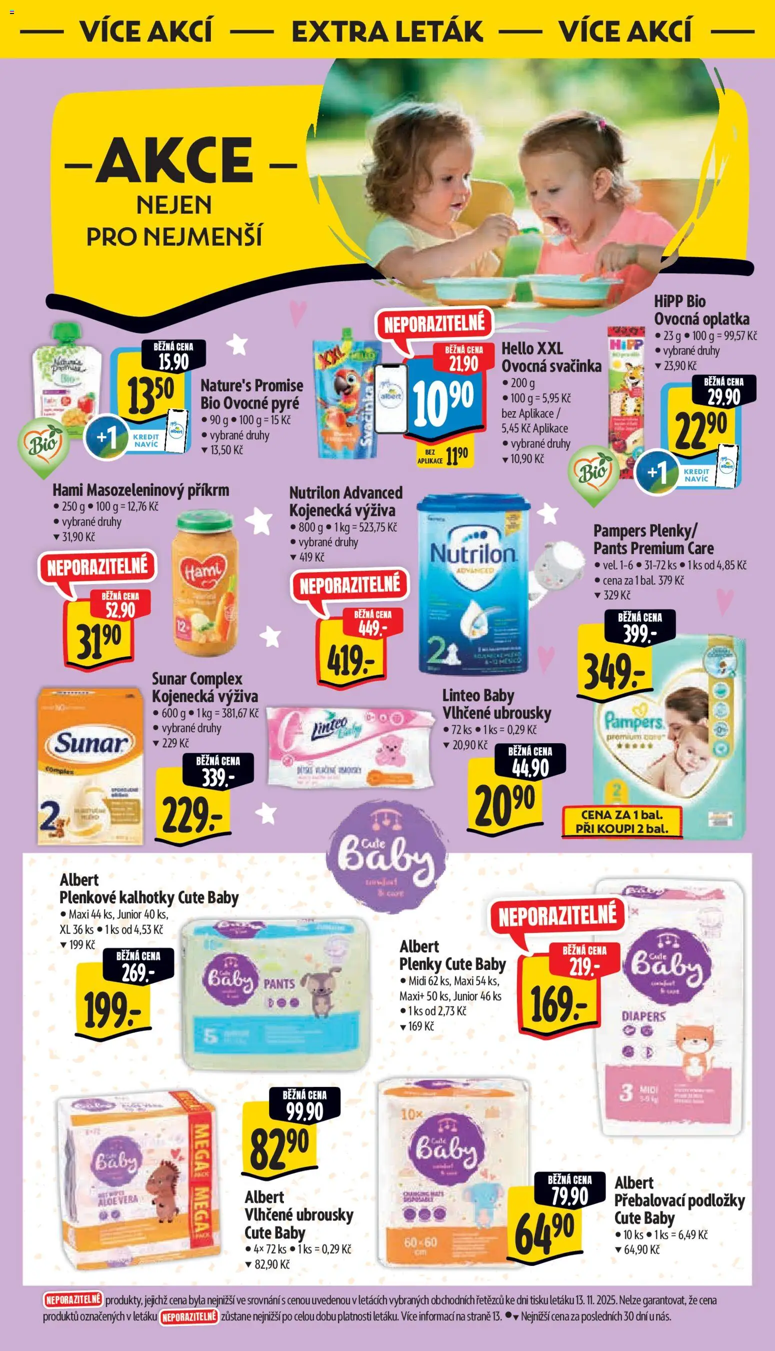 Albert leták - Supermarket od 19.11.2025 | Strana: 43 | Produkty: Sunar, Ubrousky, Aloe vera, Hami