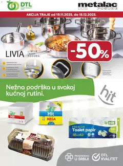 Zlatan Trag katalog - pregled Zlatan Trag kataloga - važi od 03.12.2025 | Strana: 2 | Proizvode: Toalet papir, Salvete, Torta