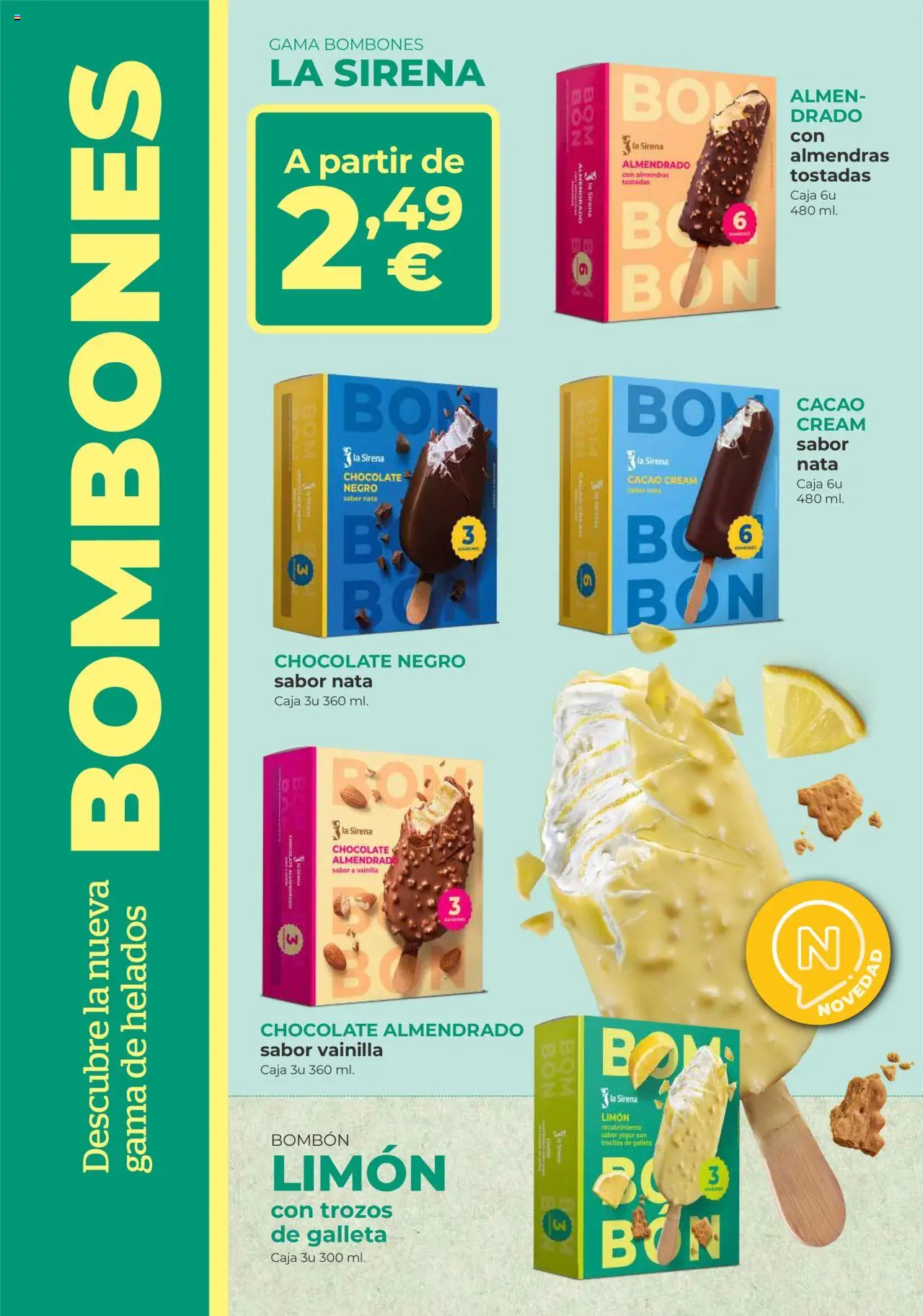 La Sirena - Folleto │ válido desde el 22.05.2025 | Página: 12 | Productos: Chocolate, Φρυγανιές σικάλεως, Caja, Κουνουπιέρα