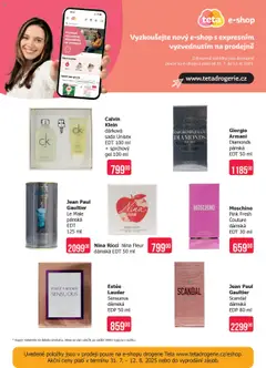TETA Drogerie leták od 31.07.2025 | Strana: 16 | Produkty: Sprchový gel, Moschino, Drogerie, Toaletní voda