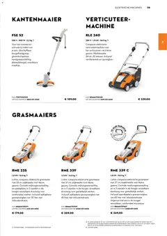 Aveve Gids tuinmachines - Voorbeeld van een folder van Aveve, geldig van 01.03.2026 | Pagina: 35 | Producten: Kabel, Grasmaaier
