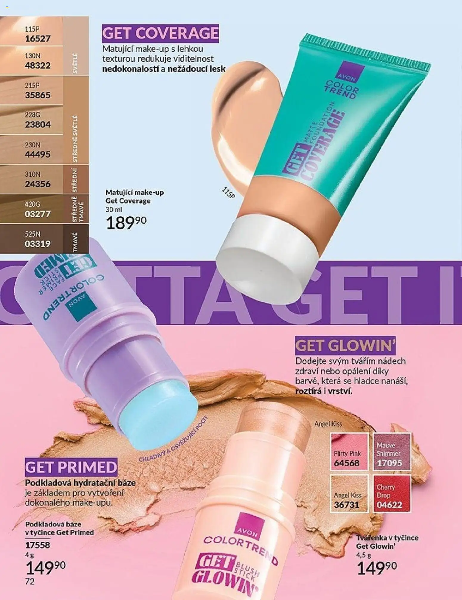 Avon katalog 1/2026 od 01.01.2026 | Strana: 72 | Produkty: Makeup, Tvářenka