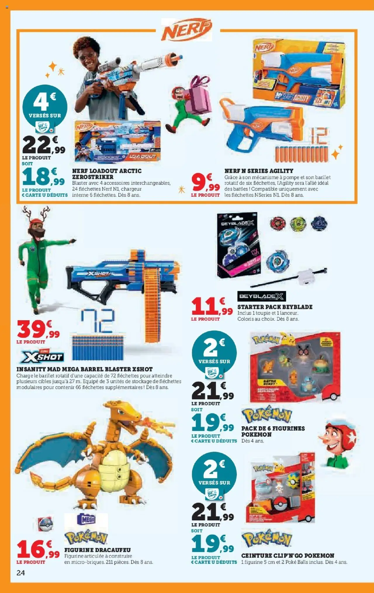 {H1} | Page: 24 | Produits: Ceinture, Cibles, Figurines