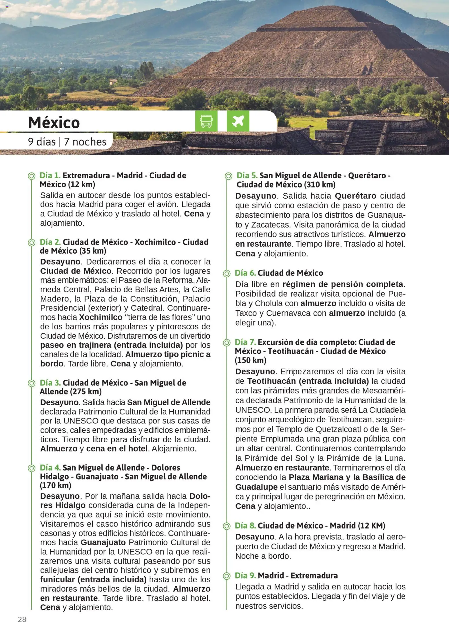 Viajes El Corte Inglés Junta de Extremadura │ válido desde el 01.03.2026 | Página: 28 | Productos: Cuna