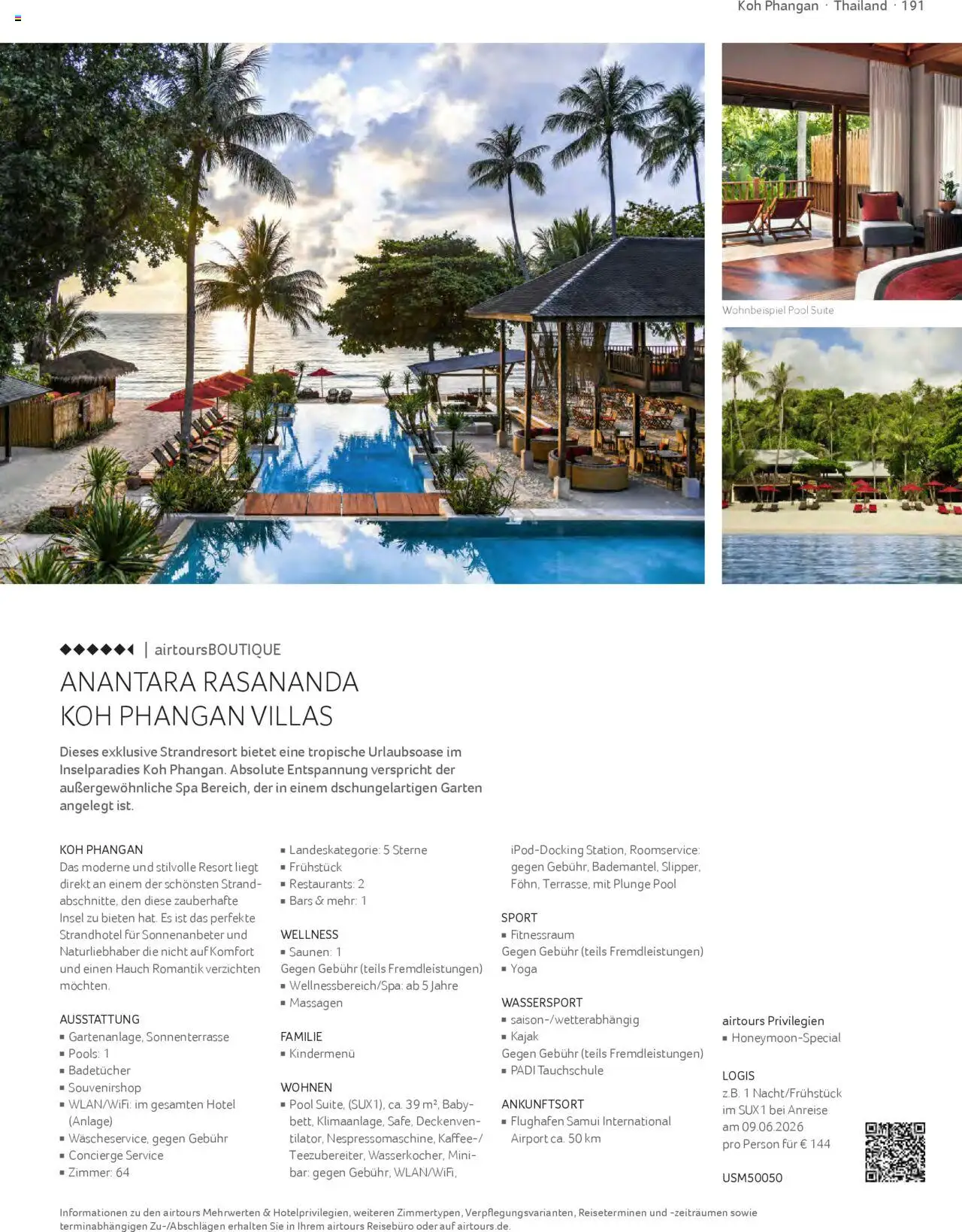 TUI airtours Katalog  Erstklassige Fernreisen 2025/26 – gültig ab 01.11.2025 | Seite: 191