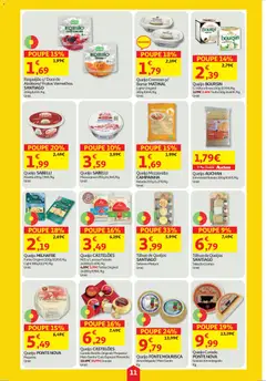 Pré-visualização Auchan folheto válido de 18.12.2025 | Página: 11 | Produtos: Pimentão, Campainha, Requeijão, Abóbora