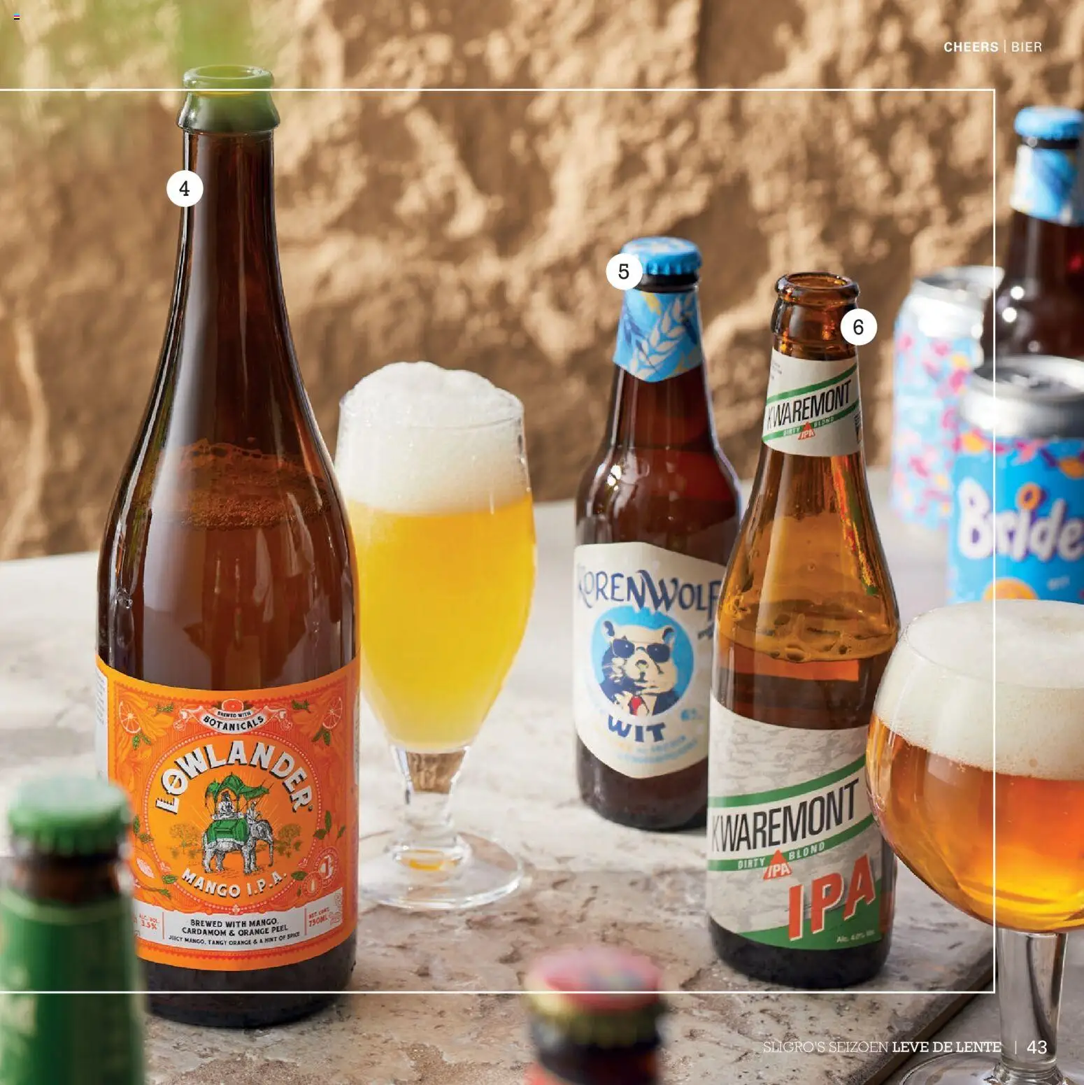 {H1} | Pagina: 43 | Producten: Bier, Mango