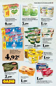 Vista previa Gadis - folleto válido desde el 05.02.2026 | Página: 14 | Productos: Leche, Yogur, Café, UPS