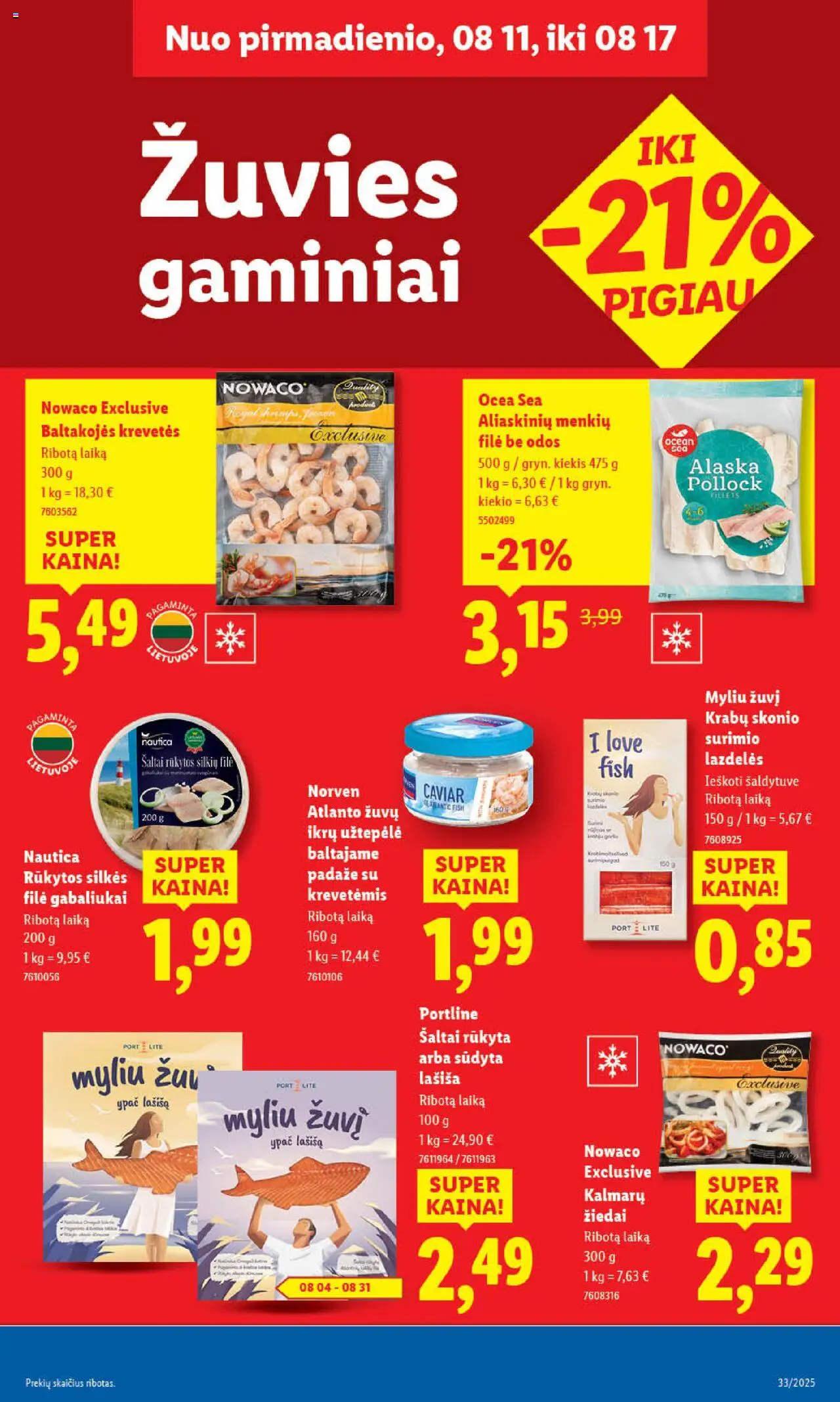 LIDL - Leidinys│galioja nuo 11.08.2025 | Puslapis: 27 | Prekių: Užtepėlė