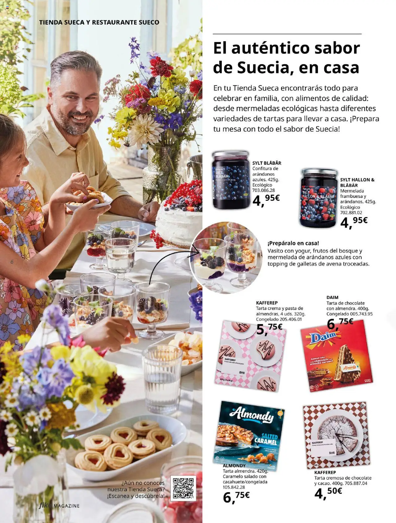 Catálogo IKEA Fika │ válido desde el 01.04.2025 | Página: 6 | Productos: Chocolate, Pasta, Crema, Galletas