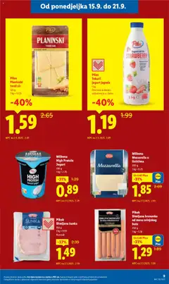 Lidl katalog | vrijedi od 15.09.2025 | Stranica: 9