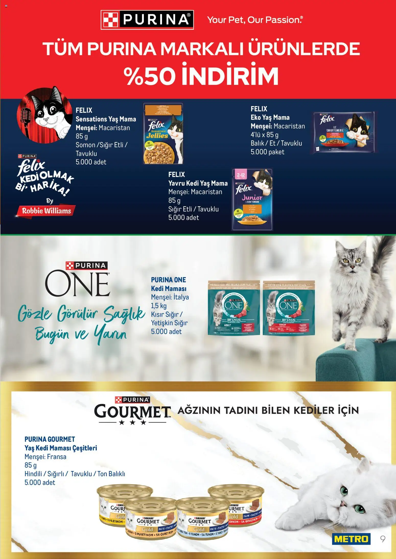 Metro - Gıda | Kozmetik | Deterjan - 27.11.2025 tarihinden itibaren geçerlidir | Sayfa: 9 | Ürünler: Balık, Somon