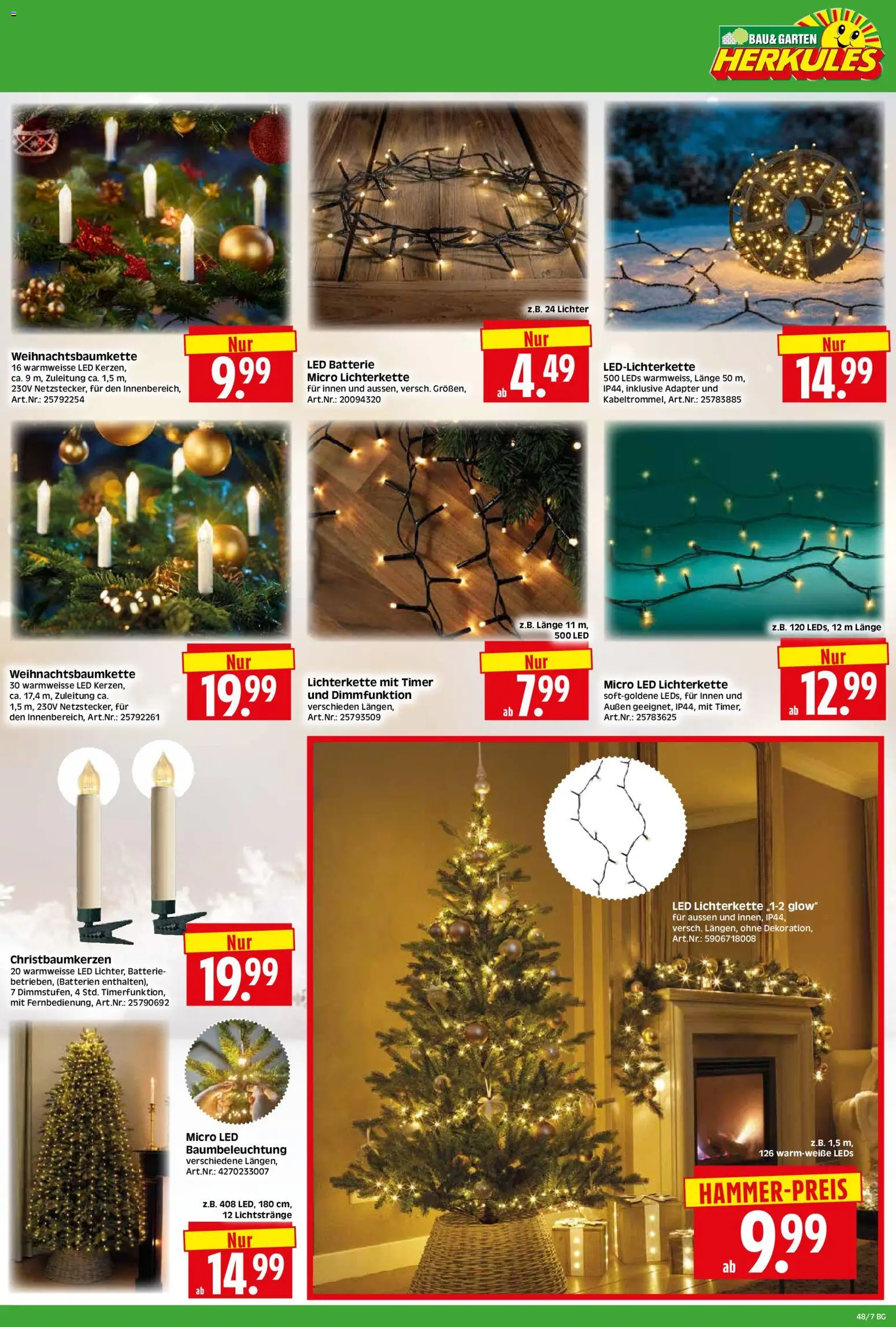 HERKULES - Bau & Garten – gültig ab 24.11.2025 | Seite: 7 | Produkte: Adapter, Batterien, Batterie