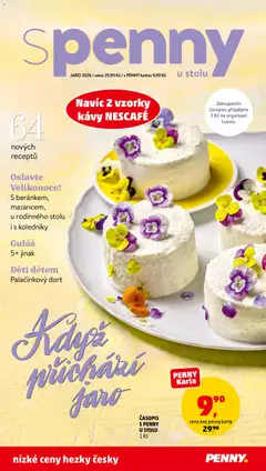 Náhled letáku Penny Market leták od 04.03.2026 | Strana: 34 | Produkty: Nescafé, Guláš, Karty, Dort