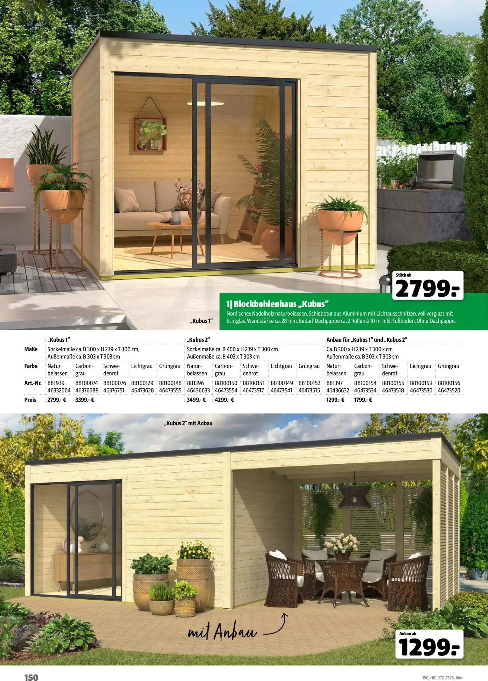 Hagebau Gartengestaltungsortiment – gültig ab 02.03.2026 | Seite: 150