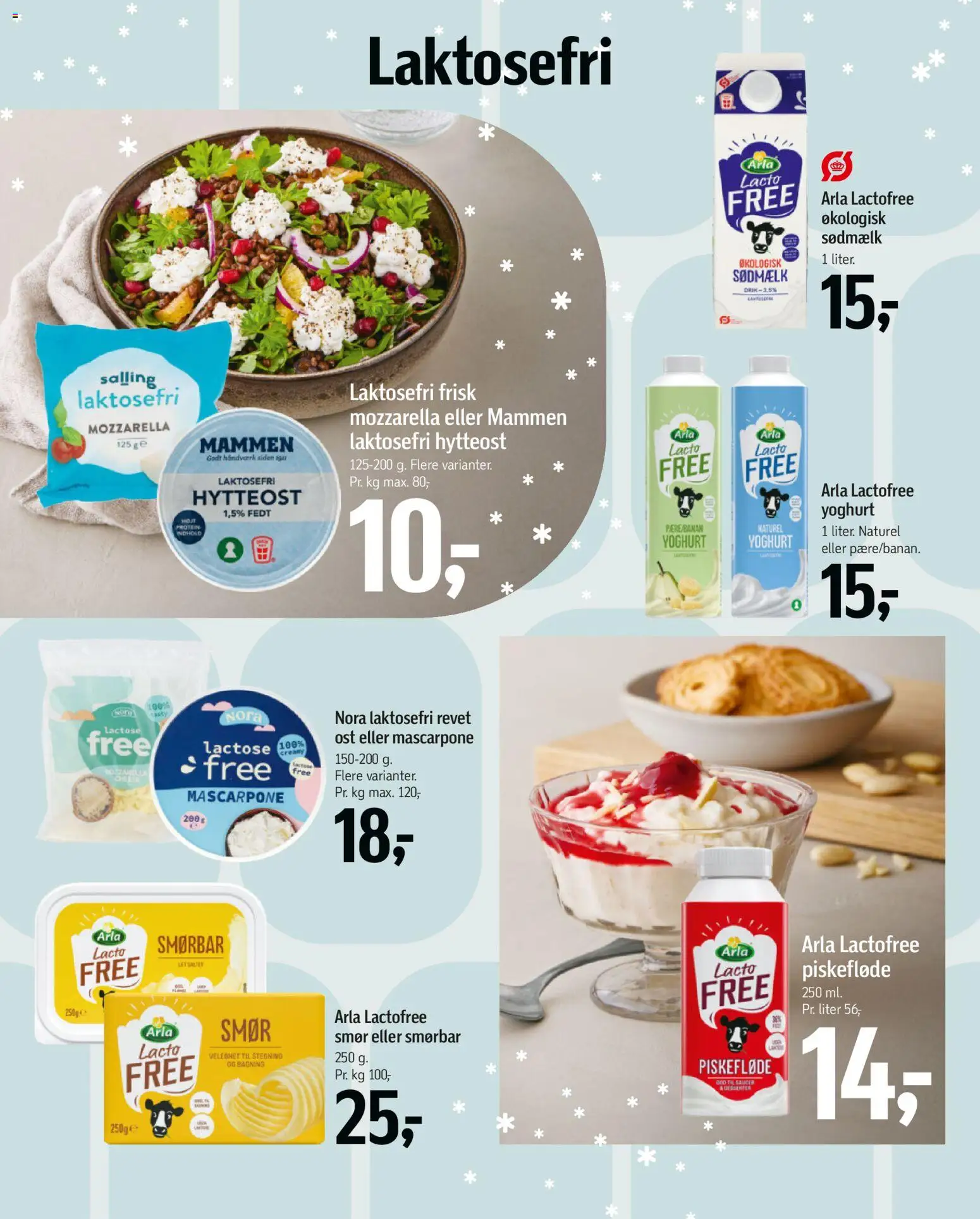 Føtex tilbudsavis – gyldig fra 12.12.2025 | Side: 42 | Produkter: Smør, Ost, Hytteost, Mozzarella