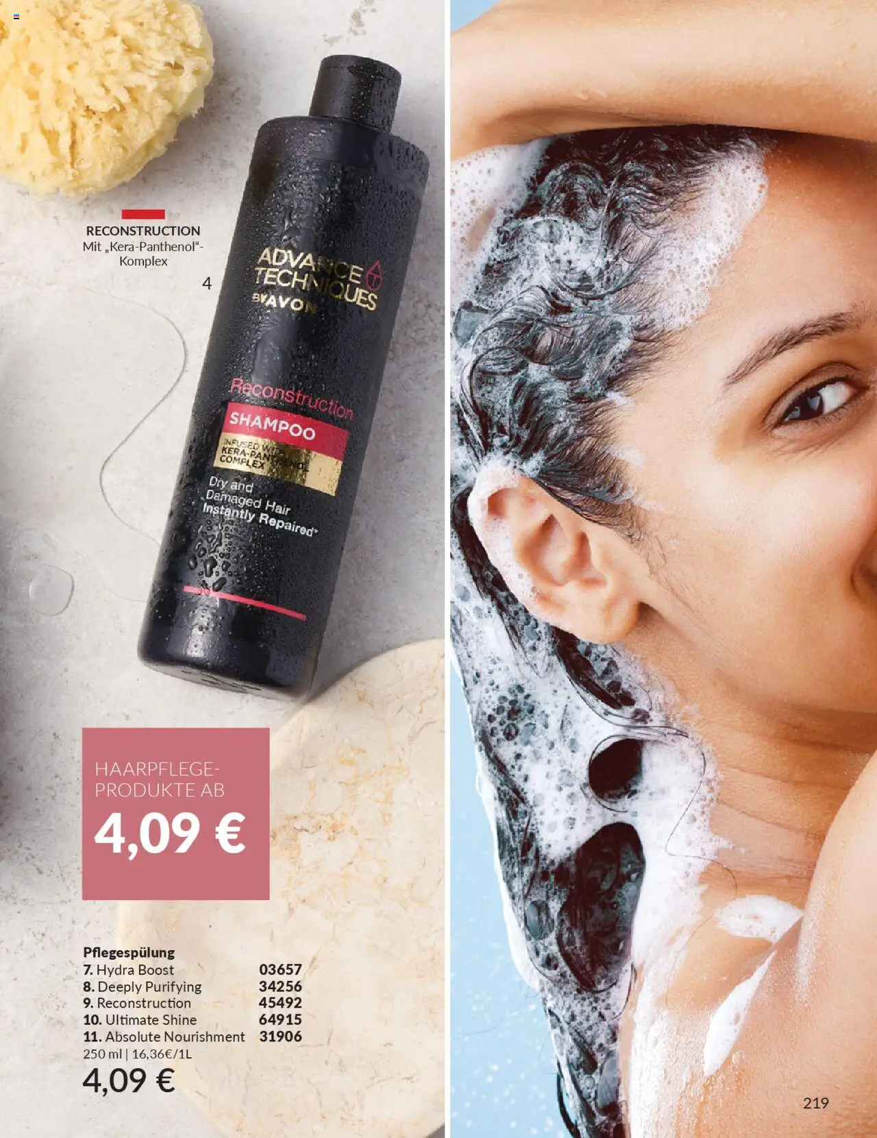 AVON Katalog Oktober 2025 – gültig ab 01.10.2025 | Seite: 221 | Produkte: Shampoo