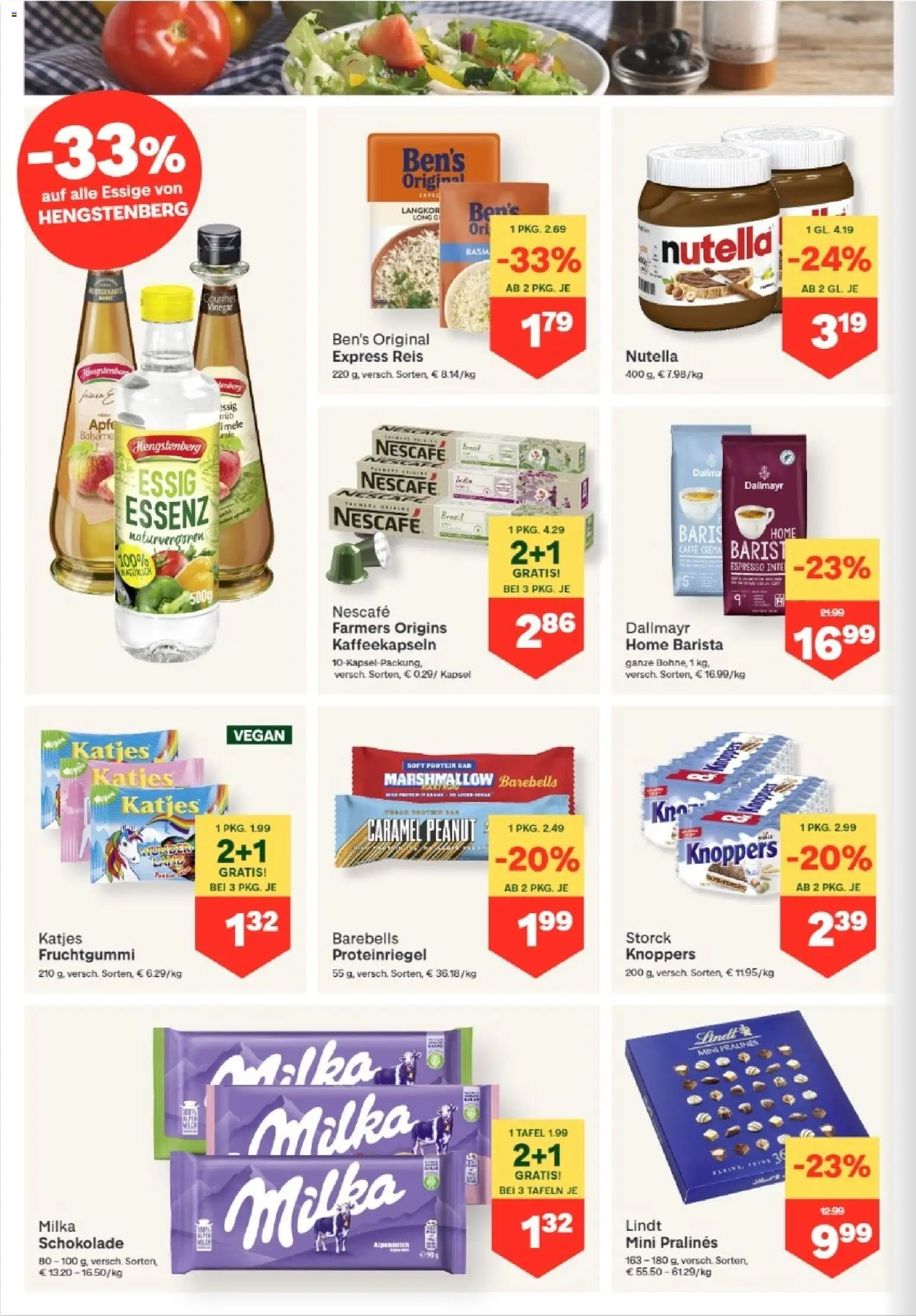 MPREIS Absam gültig ab 09.04.2026 | Seite: 6 | Produkte: Schokolade, Reis