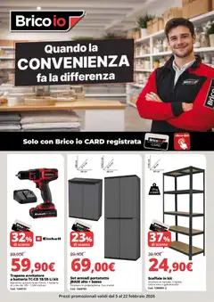 Anteprima del volantino Brico io Ischia catalogo valido a partire dal 05.02.2026