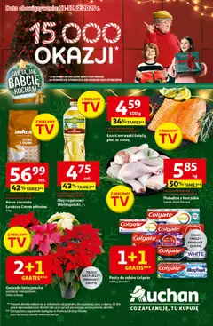Pogląd oferty "Auchan Gazetka - Święta jak babcię kocham Hipermarket" - ważna od 11.12.2025