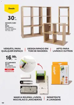 Pré-visualização Continente - Novidades de que toda a gente gosta válido de 02.09.2025 | Página: 40 | Produtos: Mochilas