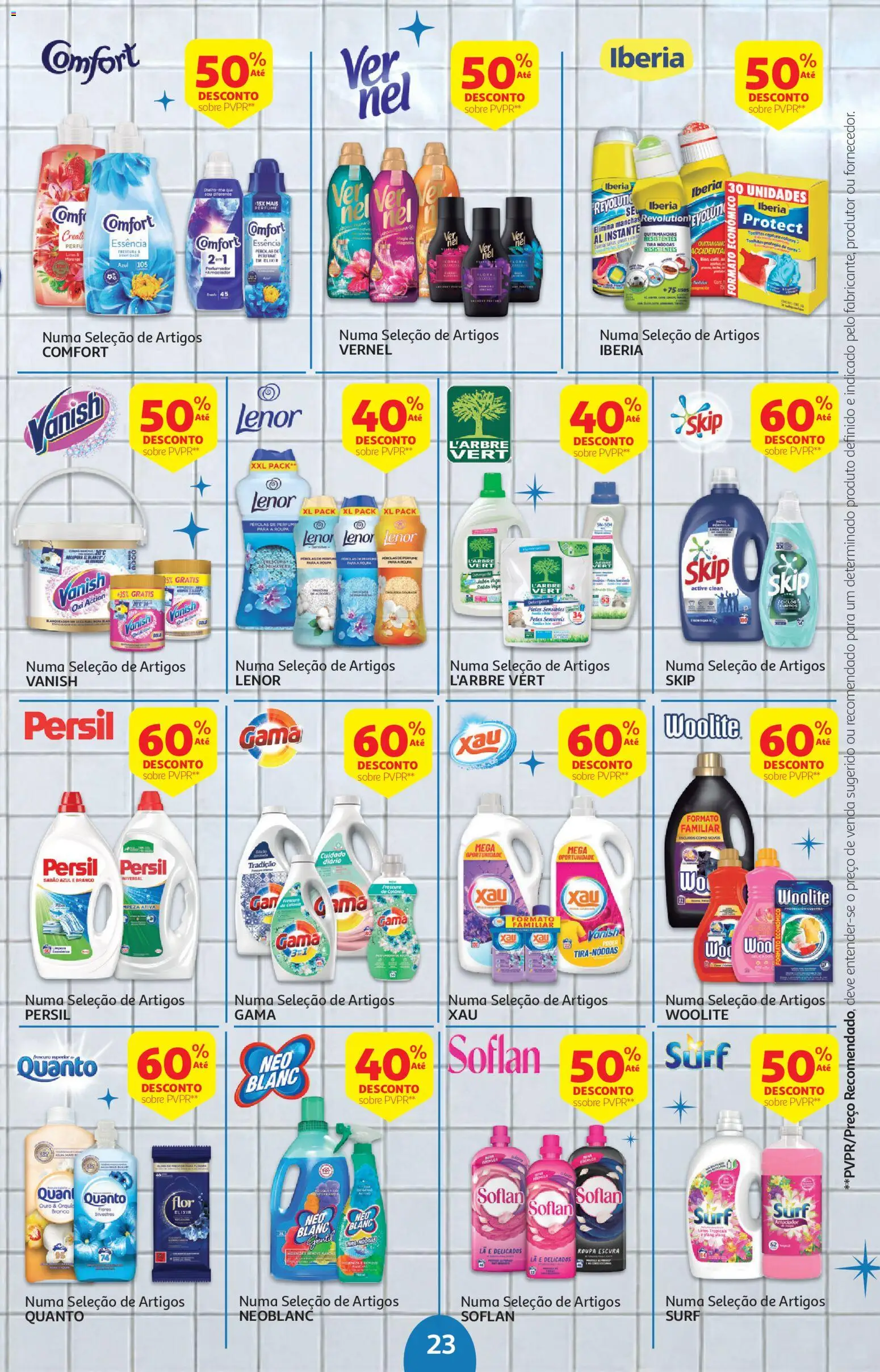 Auchan folheto │ válido de 17.02.2026 | Página: 23 | Produtos: Perfume, Sabão, Persil