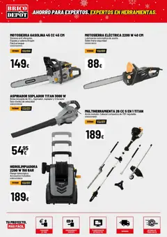 Vista previa Brico Depôt folleto válido desde el 05.12.2025 | Página: 18 | Productos: Hidrolimpiadora, Aceite, Bolsa, Aspirador