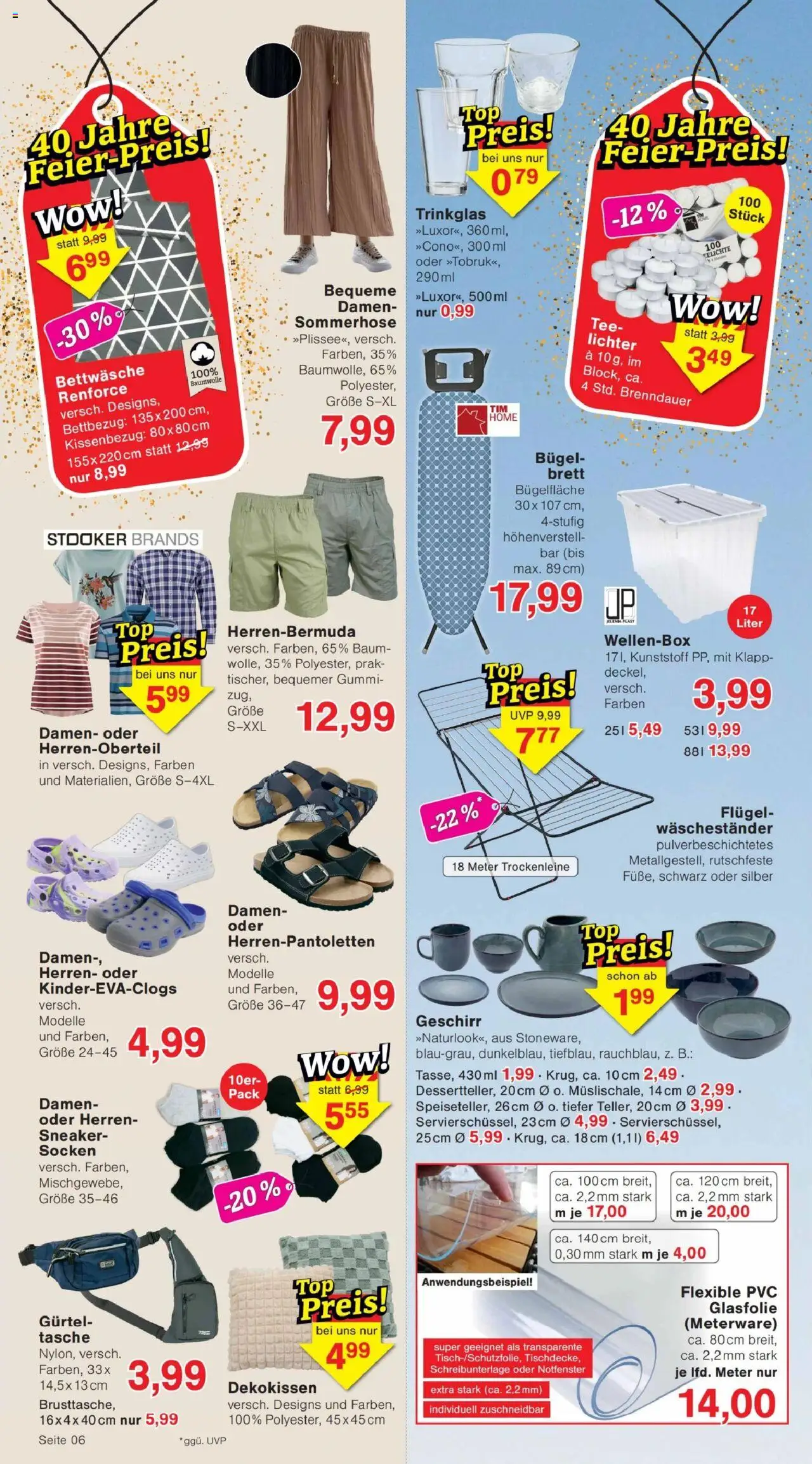 Jawoll Prospekt - gültig ab dem 11.08.2025 | Seite: 10 | Produkte: Tasche, Bettwäsche, Socken, Waschestander