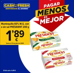 Vista previa Cash Fresh folleto válido desde el 21.07.2025