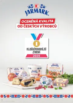 Náhled letáku JARMARK HOVĚZÍ VÝVAR S JÁTROVÝMI KNEDLIČKY, Beef broth with liver dumplings, 400 g od 15.04.2026 | Strana: 52 | Produkty: Hovězí, Smetanový jogurt, Jogurt, Tvaroh