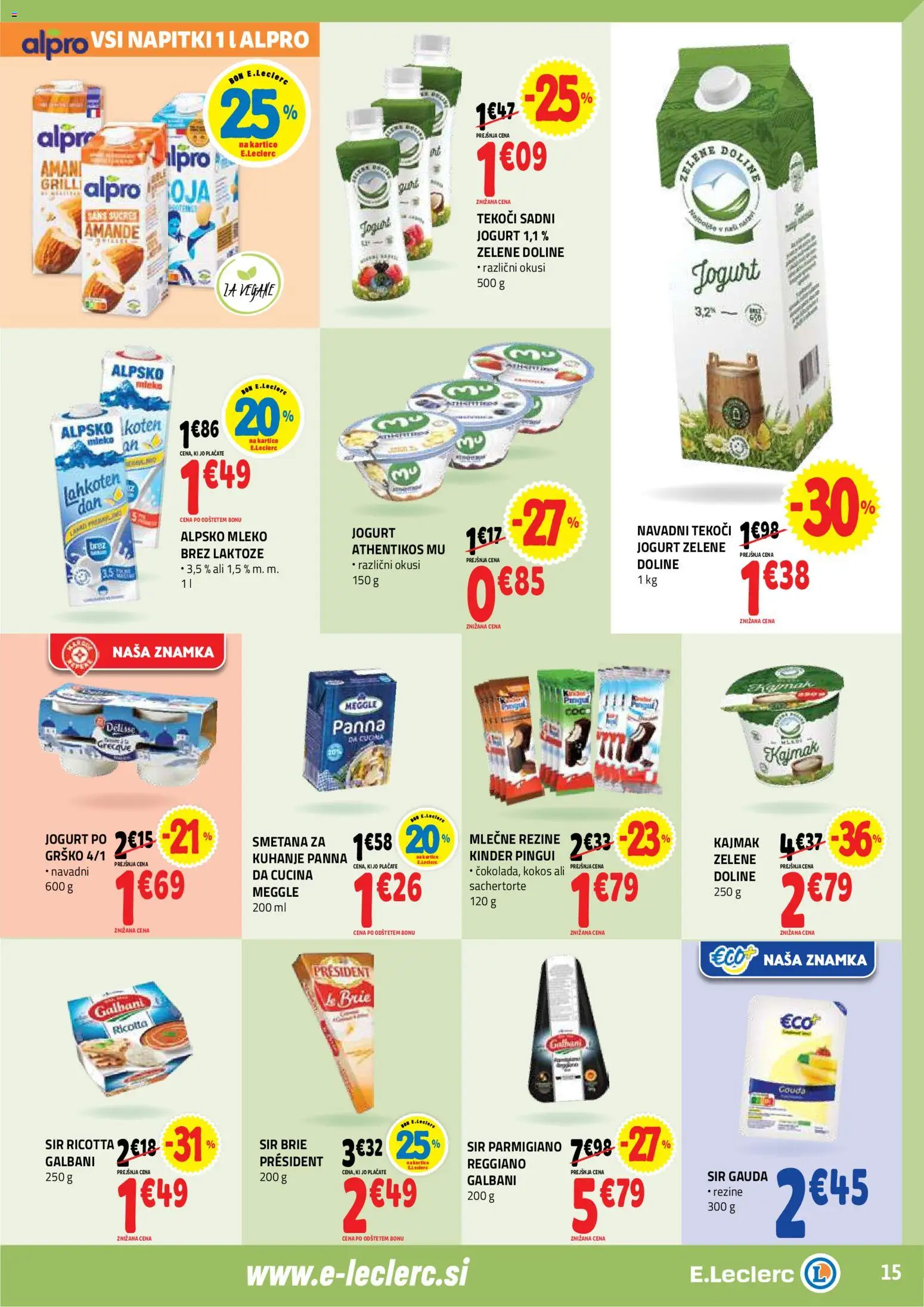 Novi E.leclerc katalog ponudbe – veljaven od 11.02.2026 | Stran: 15