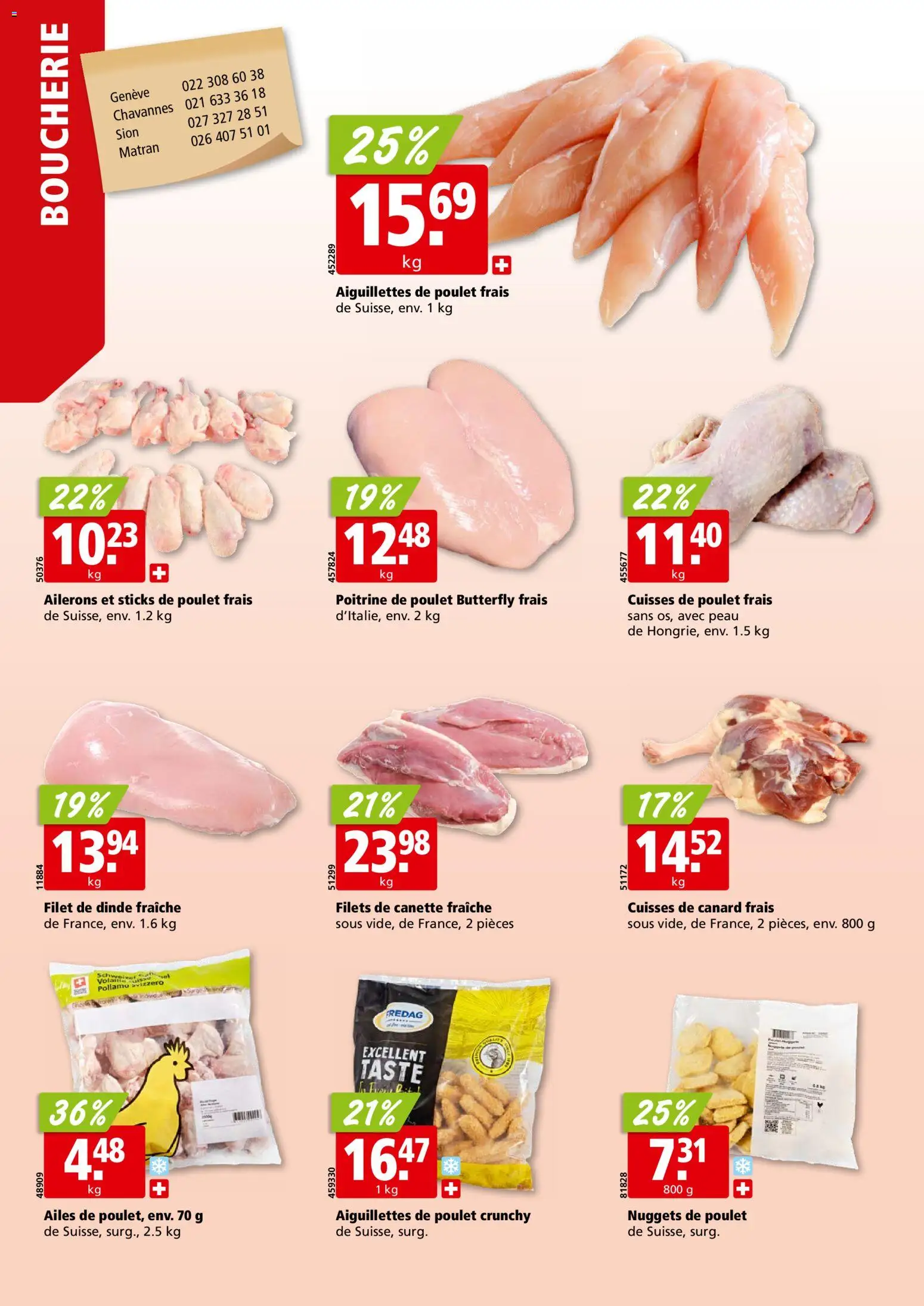 Aligro Aktionen Chavannes, Matran, Genève, Sion – gültig ab 02.03.2026 | Seite: 6