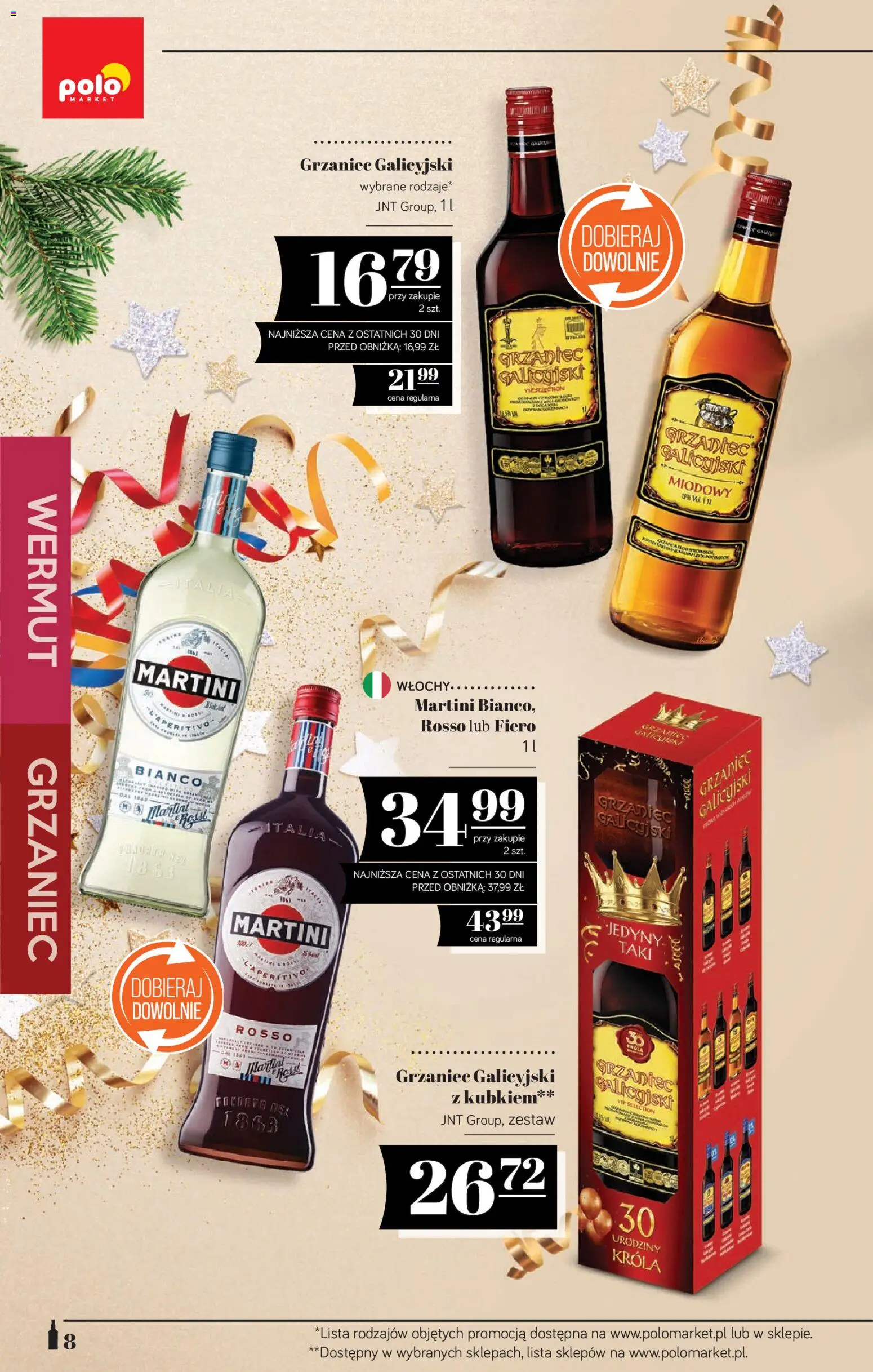 POLOmarket Katalog - Alkoholi od 12.12.2025 | Strona: 8 | Produkty: Martini, Grzaniec galicyjski