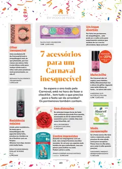 Pré-visualização Auchan - Beleza - Especial Capilares válido de 01.02.2026 | Página: 40 | Produtos: Sapatos, Maquilhagem, Sombras, Spray fixador