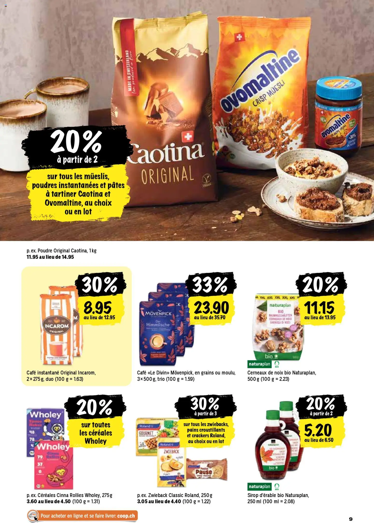Coop - Les actions de la semaine – gültig ab 15.01.2026 | Seite: 9