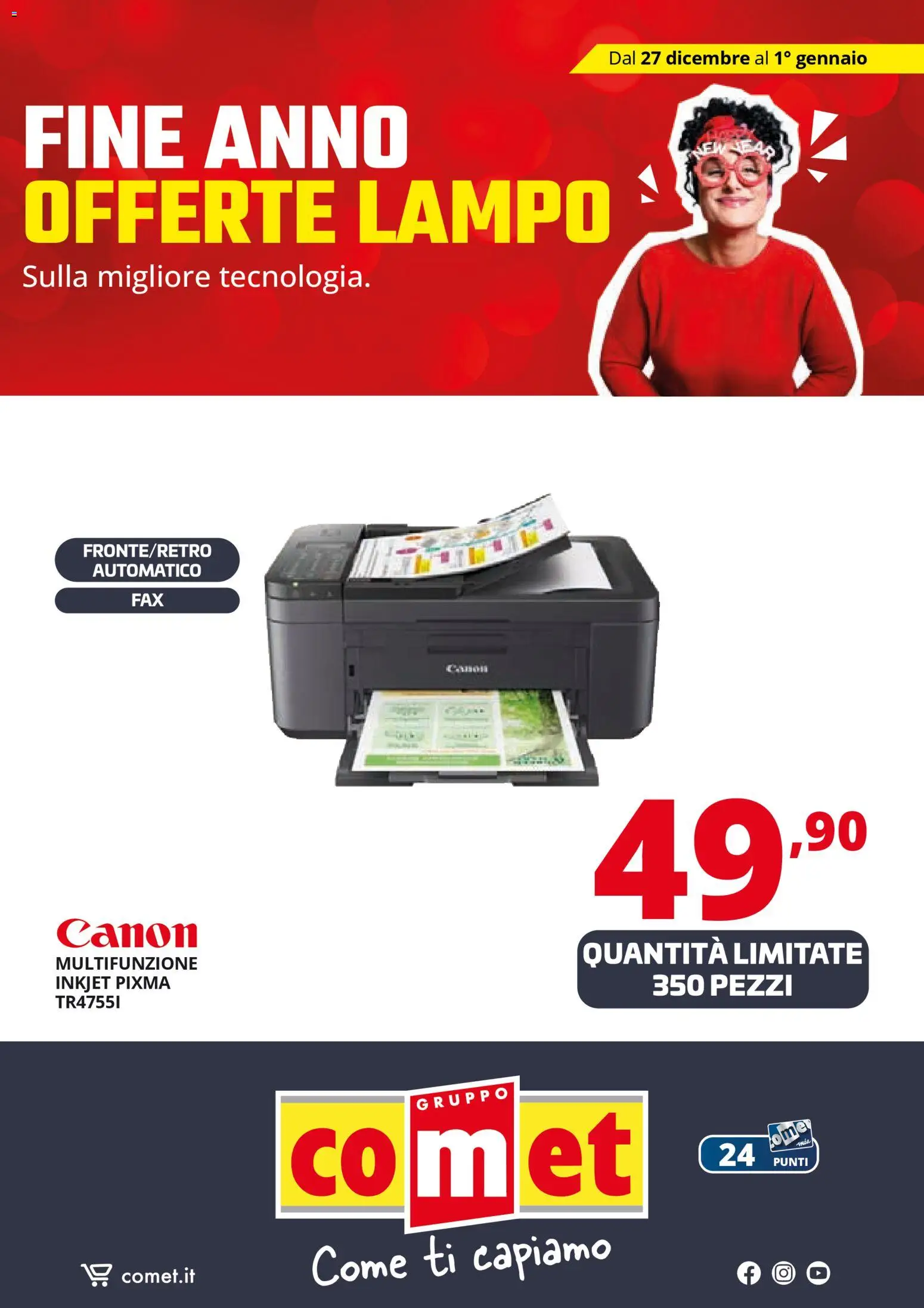 Volantino Comet del 27.12.2025 | Pagina: 29