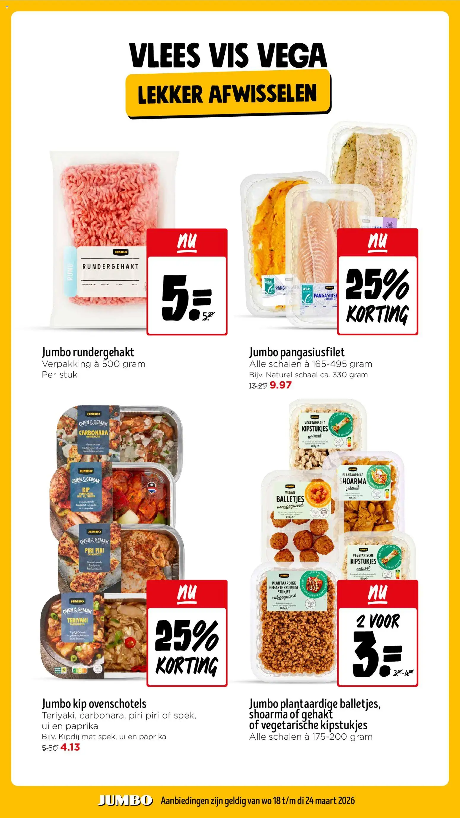 {H1} | Pagina: 9 | Producten: Kisperec, Vis, Schaal, Gehakt