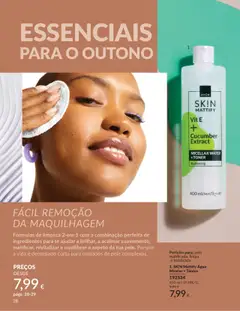 Pré-visualização Catálogo Avon Campanha 10 válido de 01.10.2025 | Página: 28 | Produtos: Agua, Toner, Água micelar, Maquilhagem
